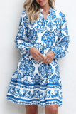 Adalynn Tribal Button Up Loose Mini Dress