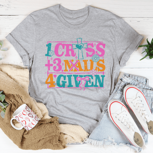 1 Cross +3 Nails 4 Given Tee