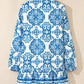 Adalynn Tribal Button Up Loose Mini Dress