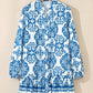 Adalynn Tribal Button Up Loose Mini Dress