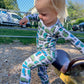Long Sleeve Pajama Set - Garbage Trucks