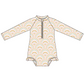 Boho Rainbows Long Sleeve Swimsuit