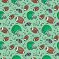 Long Sleeve Pajama Set - Football