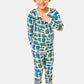 Long Sleeve Pajama Set - Garbage Trucks