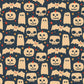 Soft & Stretchy Zipper Footie - Halloween Skeletons